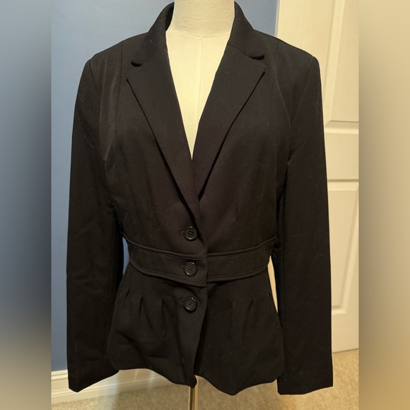 Elle Pleated Front Blazer size 10 - Picture 1 of 5